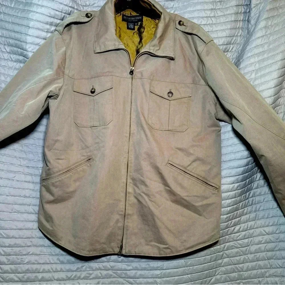 J Peterman & Co. men’s Khaki chore jacket size XL
